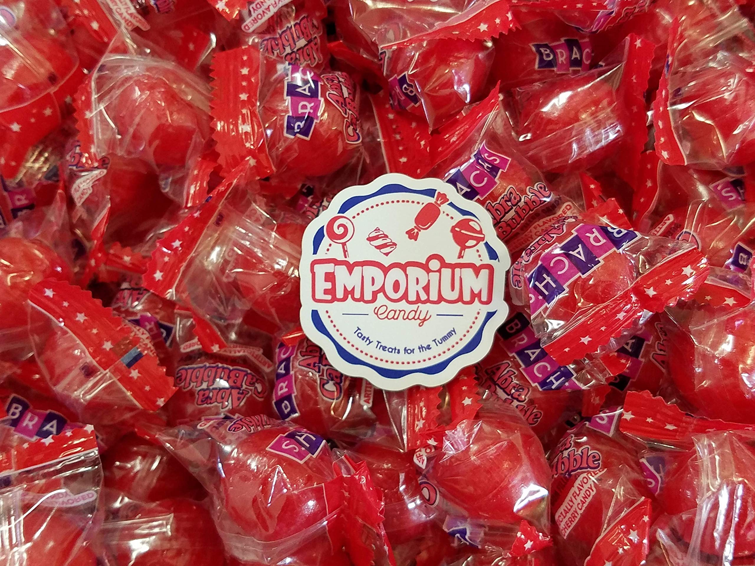 Brach's Abra Cabubble Cherry Hard Outer Shell with Gum on the Inside