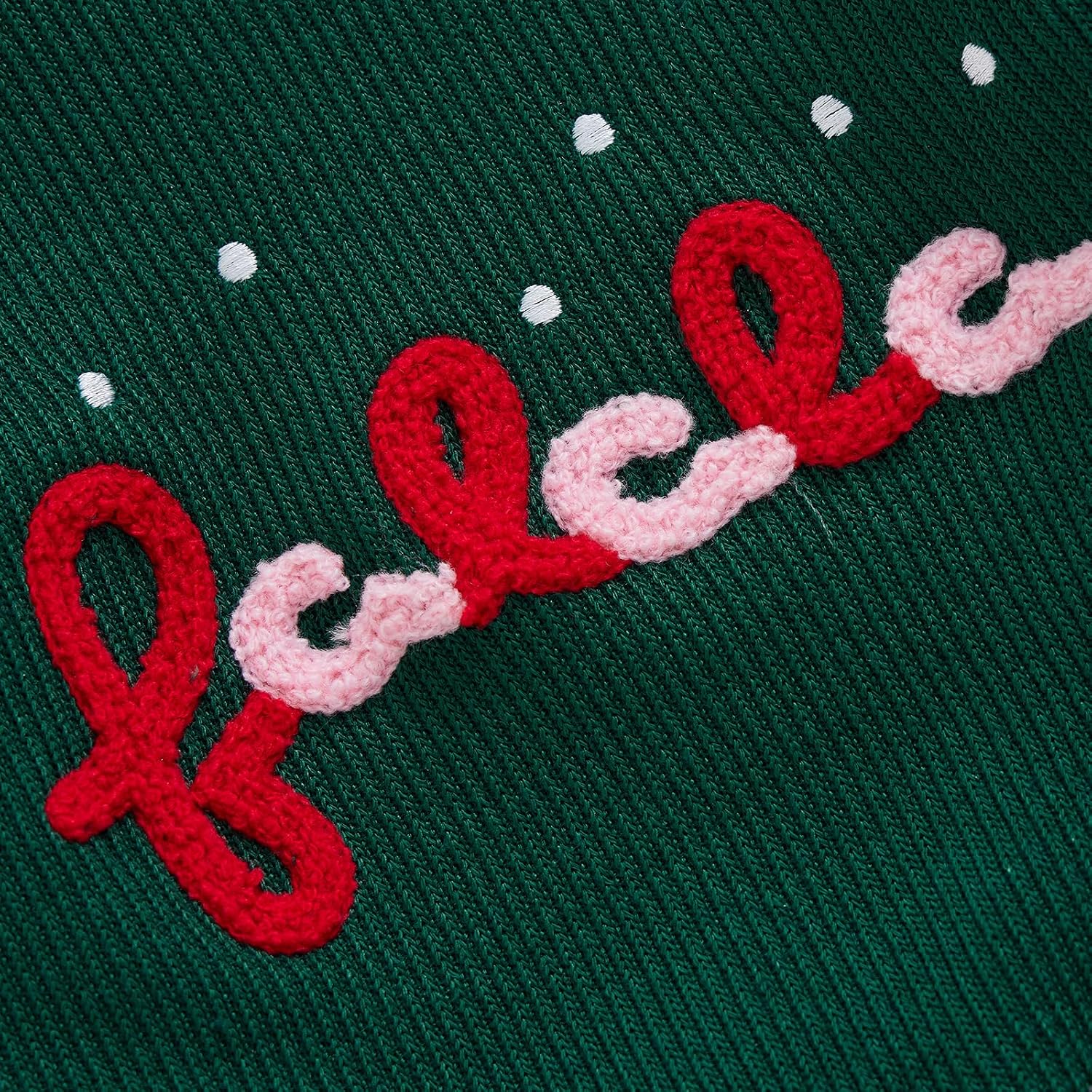 Ayalinggo Baby Christmas Girl Boy Knitted Sweater Merry Lil Babe Embroidered Sweatshirt Long Sleeve Pullover Winter Clothes