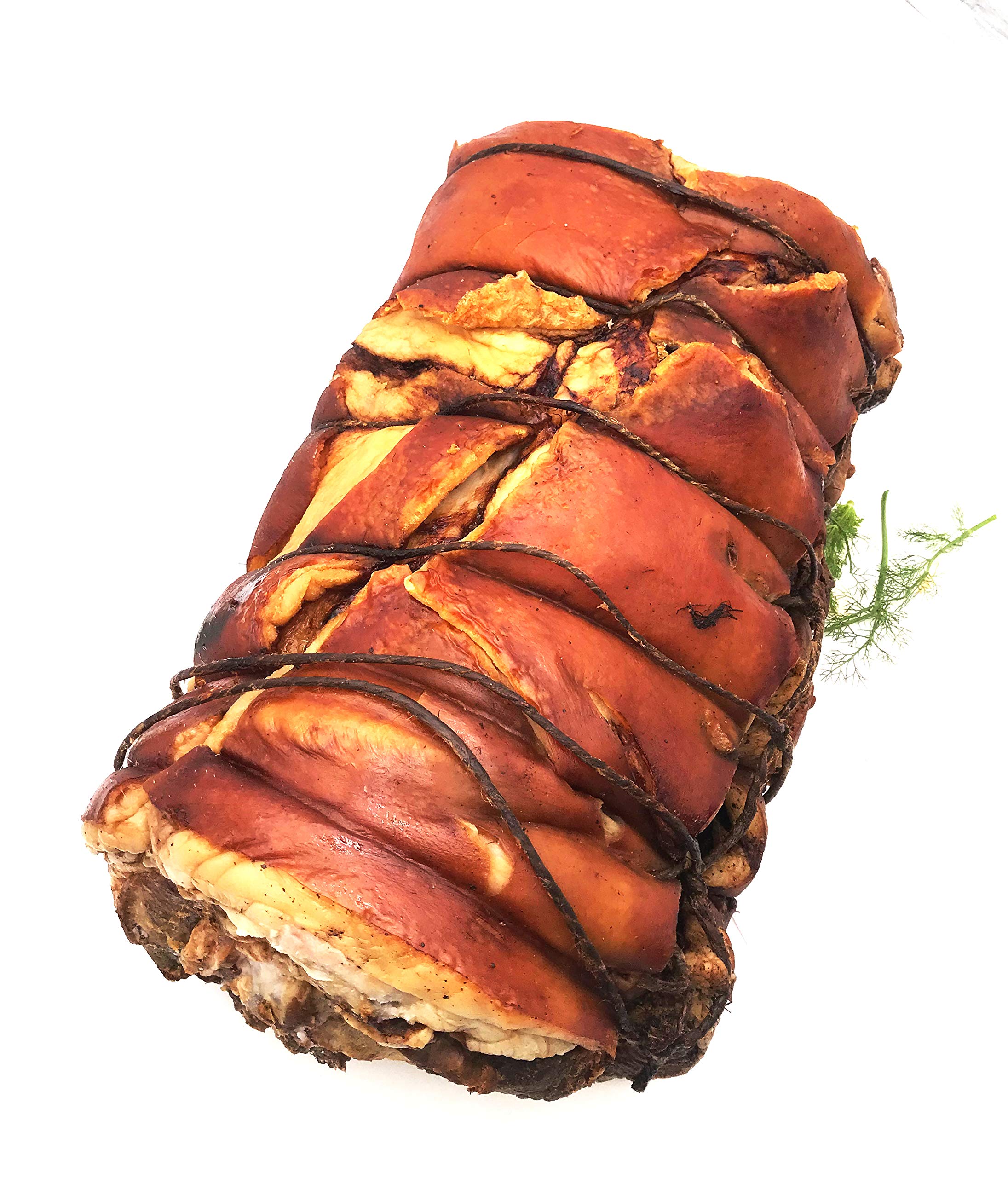 Porchetta Umbra Kg.6,000 SV con Fegatini e Finocchietto Selvatico - Norcineria Umbra Produzione Artigianale - Senza Conservanti Completamente Naturale- Gluten Free - Il Salumiere 1978