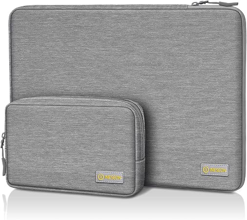 I INESEON 13,3 Pollici Custodia PC Portatile per MacBook Air/Pro 13, 13,5  Surface Laptop 4, 2021 MacBook Pro 14, Matebook D14, Zenbook/Vivobook 14  Computer Sleeve con Borsa Accessori, Grigio : Amazon.it: Informatica