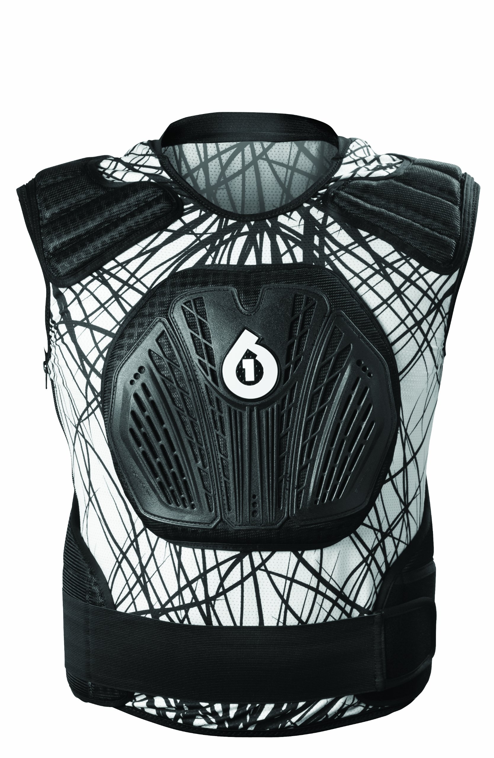 Core Saver Wired Youth Articulating Armor (White/Black, One Size)