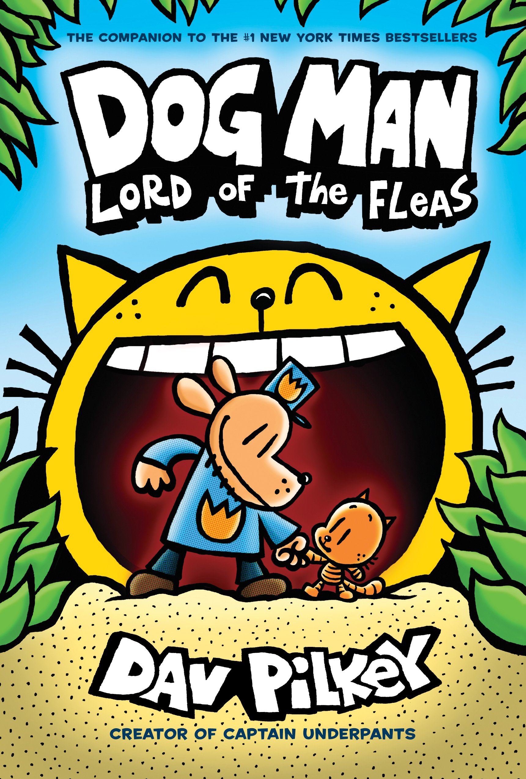 Dog Man: Lord of the Fleas: From the Creator of Captain Underpants (Dog Man #5) Hardcover – 28 Aug. 2018