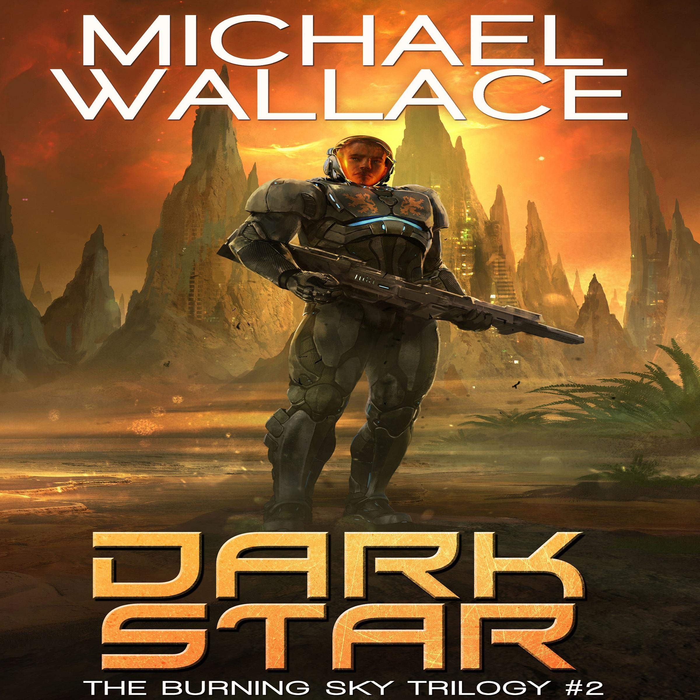 Cover art for Dark Star: The Burning Sky Trilogy, Book 2