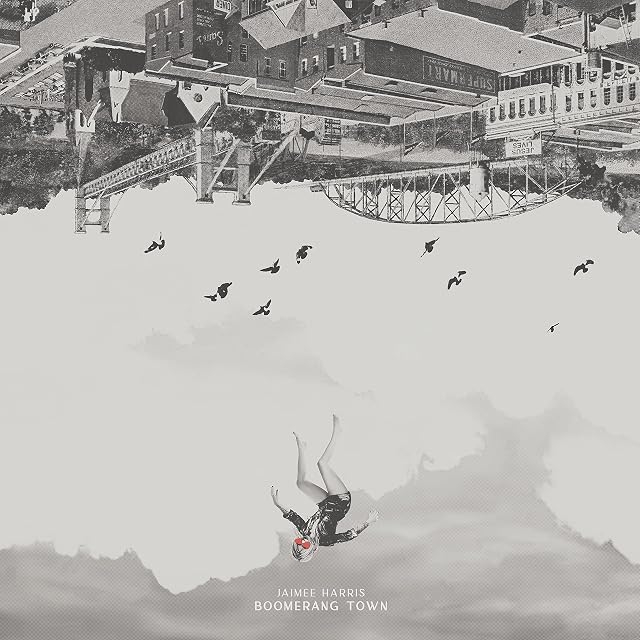 Boomerang Town por Jaimee Harris, capa do álbum