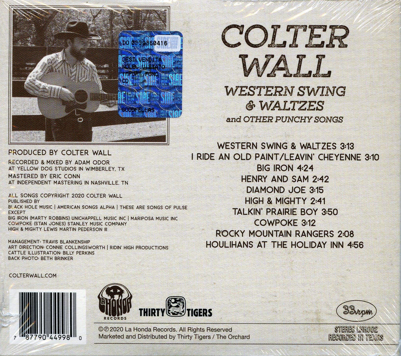 Western swing & waltzes and other punchy songs