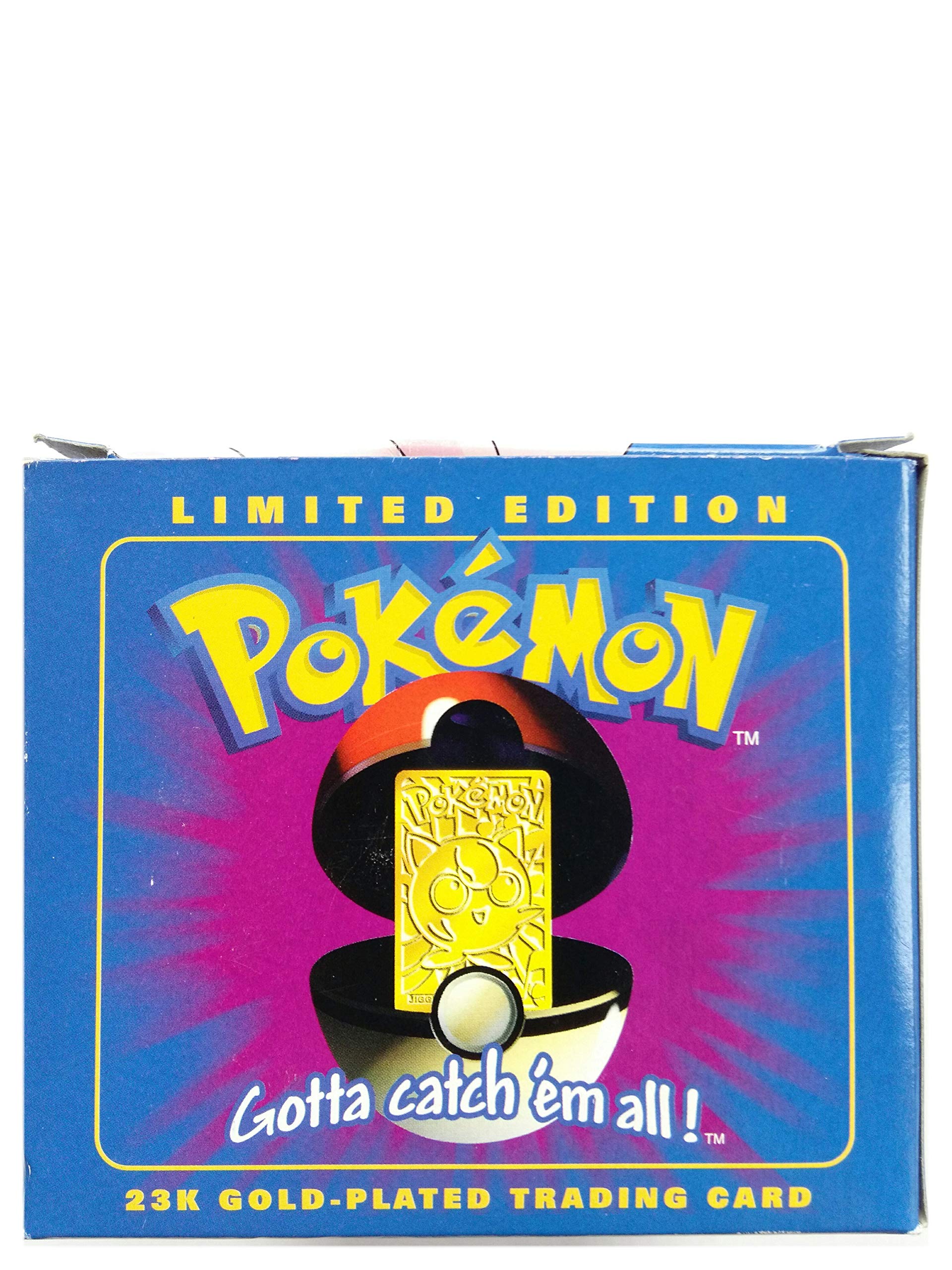 Amazon.com: Gotta Catch Em All Jigglypuff Egg with 23kGold Plated Card :  Everything Else