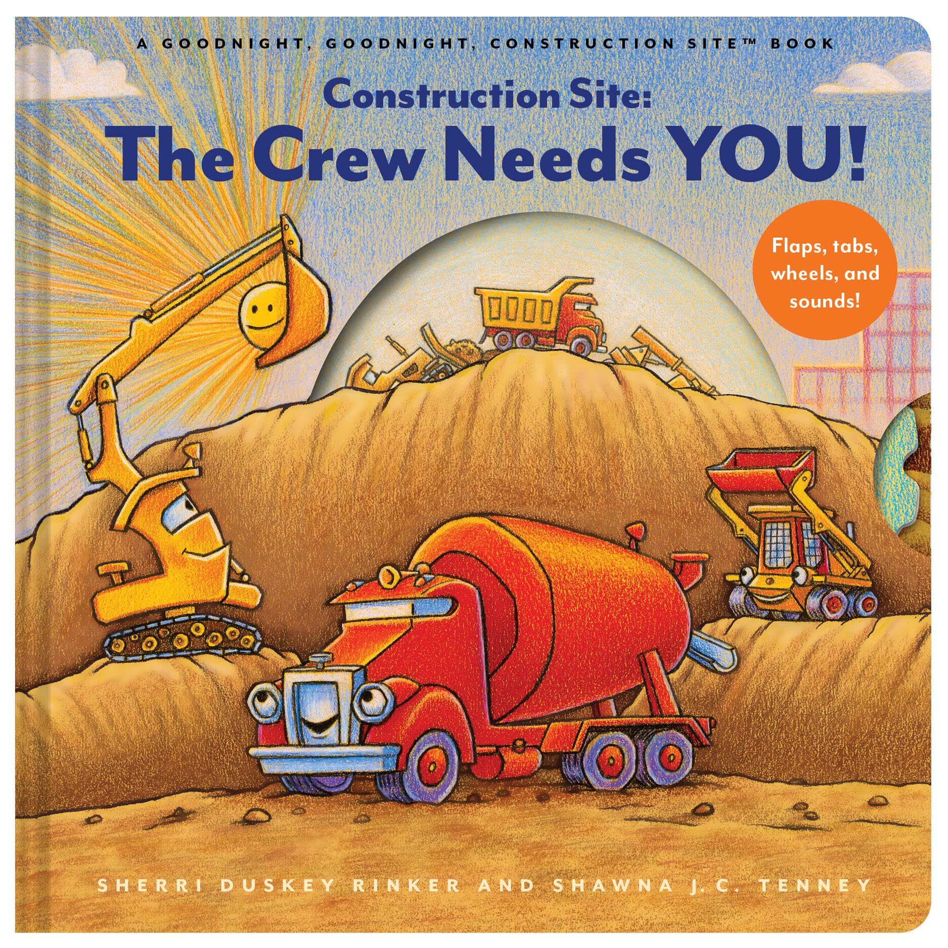 Construction Site: The Crew Needs YOU!: An Interactive Sound Book (Goodnight Construction Site)