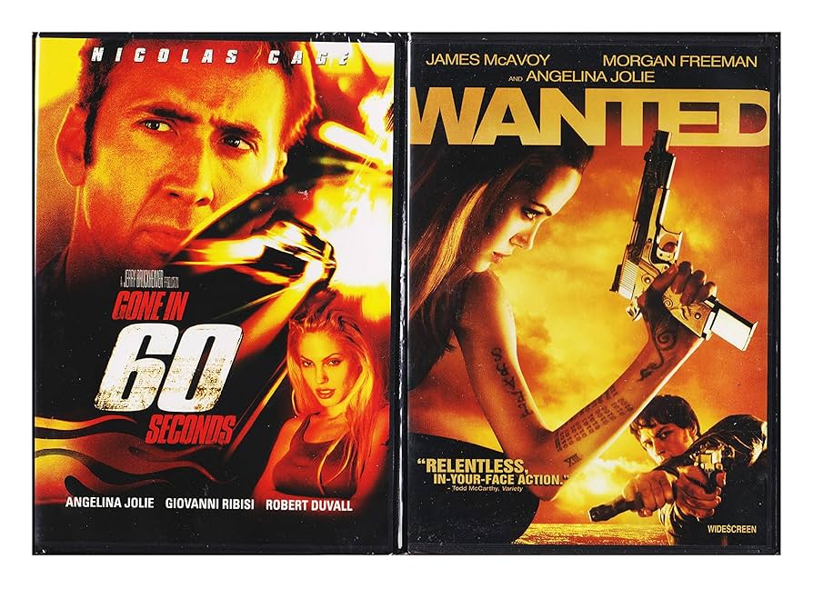 Amazon.com: Angelina Jolie Gone in 60 Seconds and Wanted (2