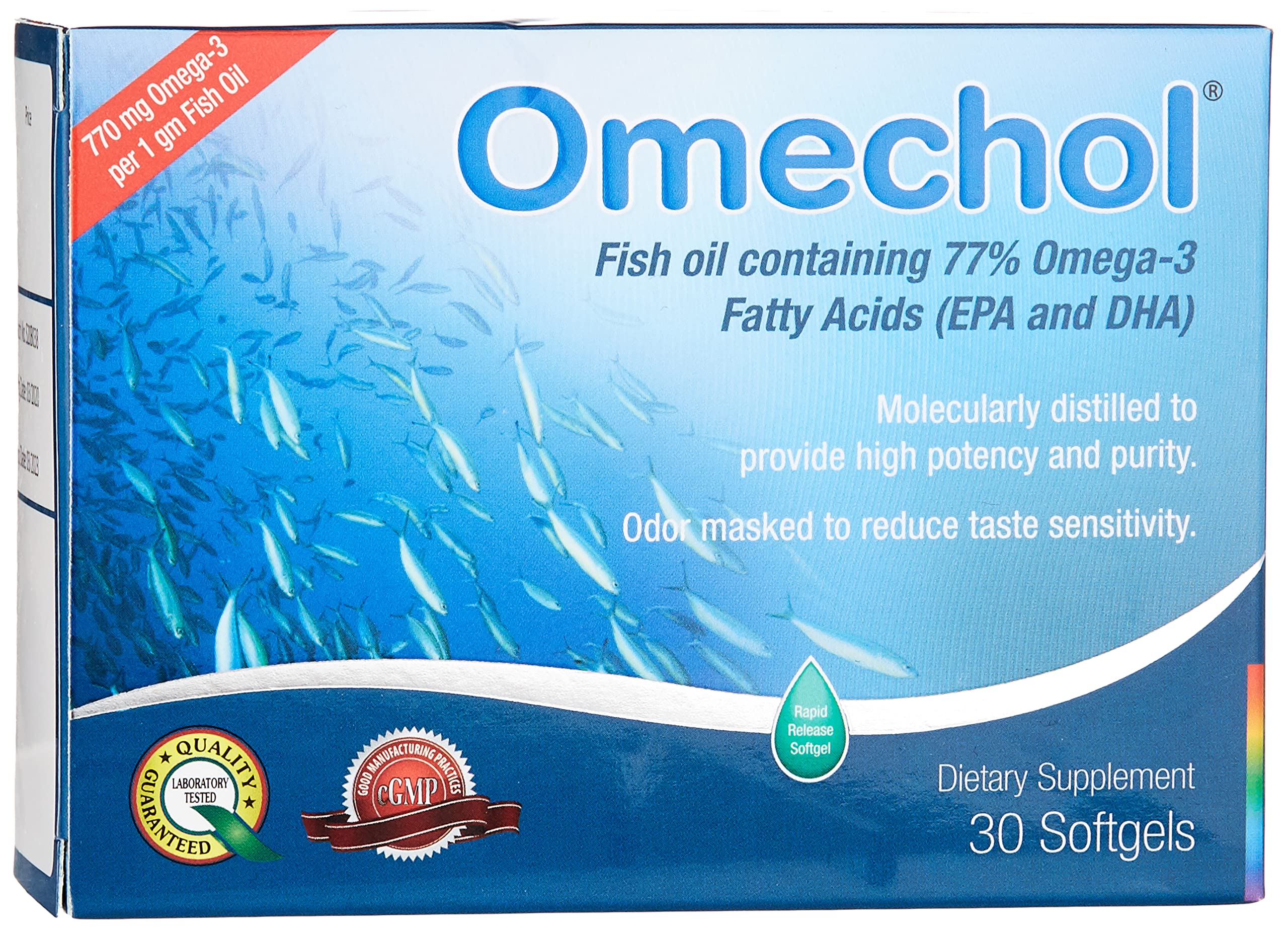 Omechol Softgels, 30 Tablets