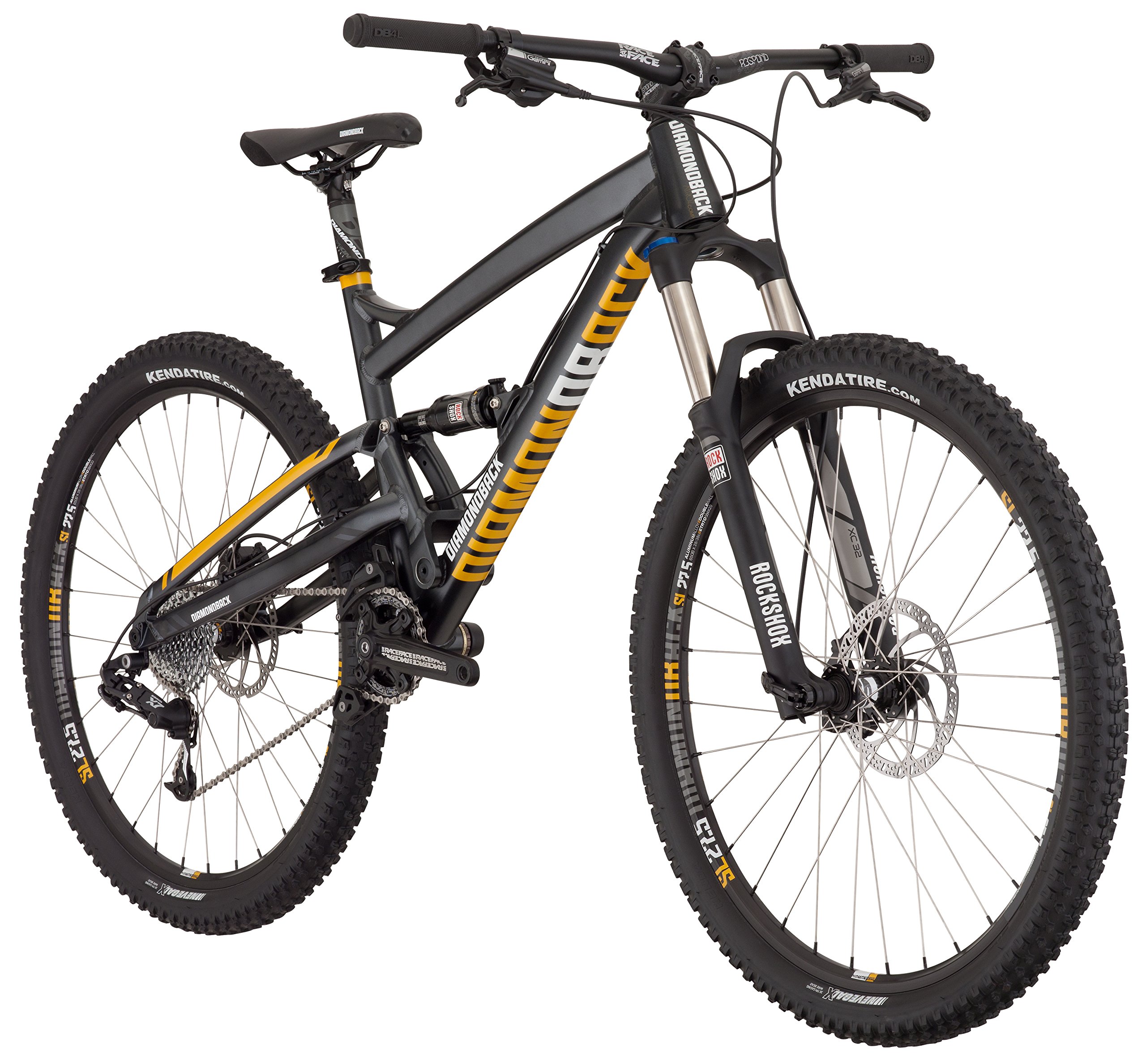 Diamondback Bicycles 2016 Atroz Comp Complete Ready Ride Full Suspension Mountain Bike