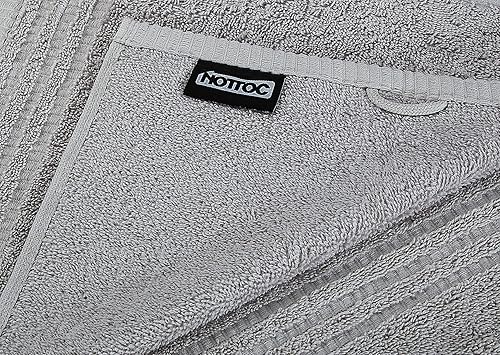 Miniatura 5 de Juego de 62 toallas de baño + 2 toallas de baño + 2 toallas de mano + 2 toallas pequeñas, algodón turco, suave, afelpado, esponjoso, absorbente,