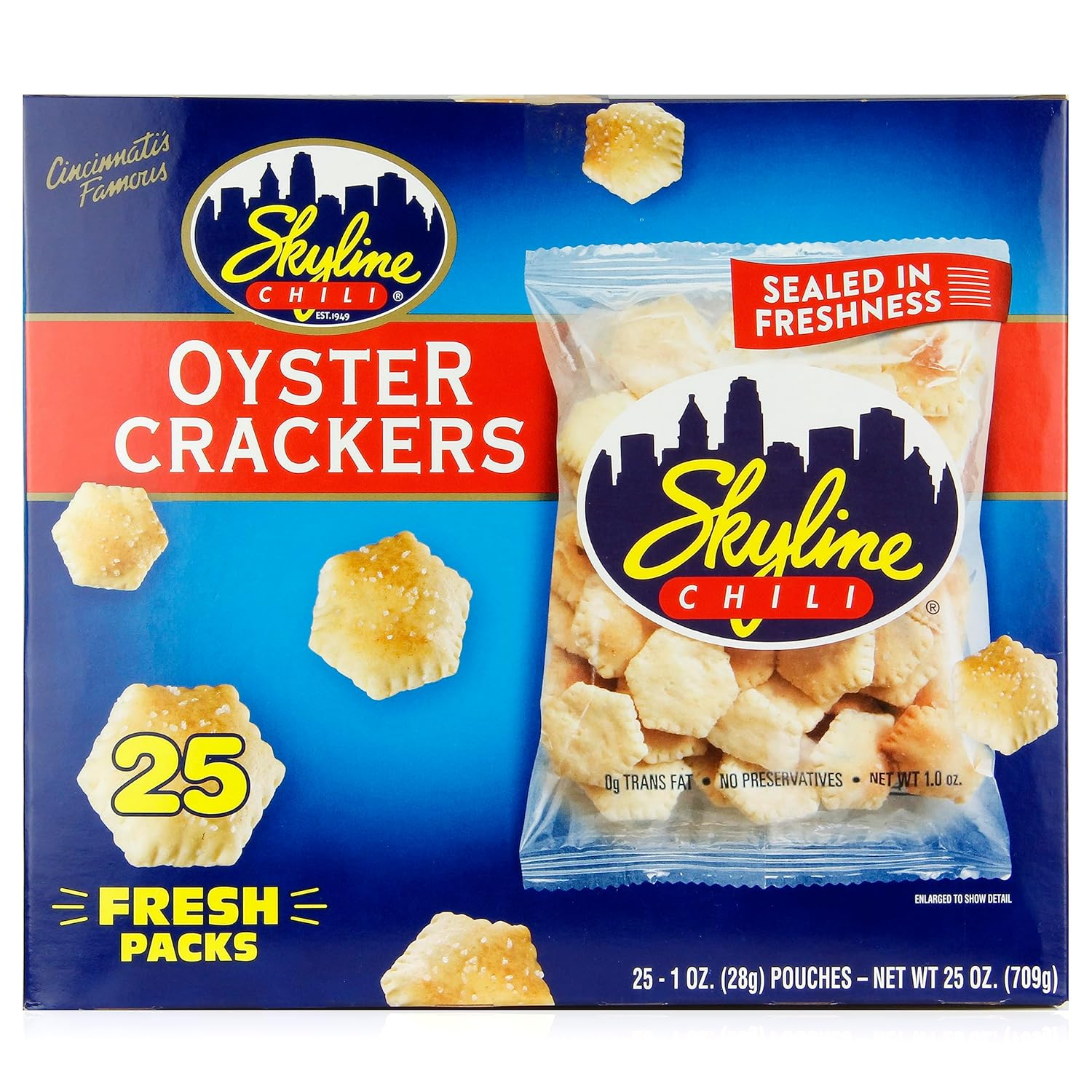 Skyline Chili, Original Oyster Crackers, For Chili, Soups