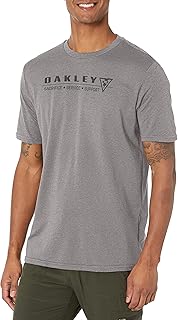 Oakley Standard SI Pillars Tee, Athletic Heather Grey, XL
