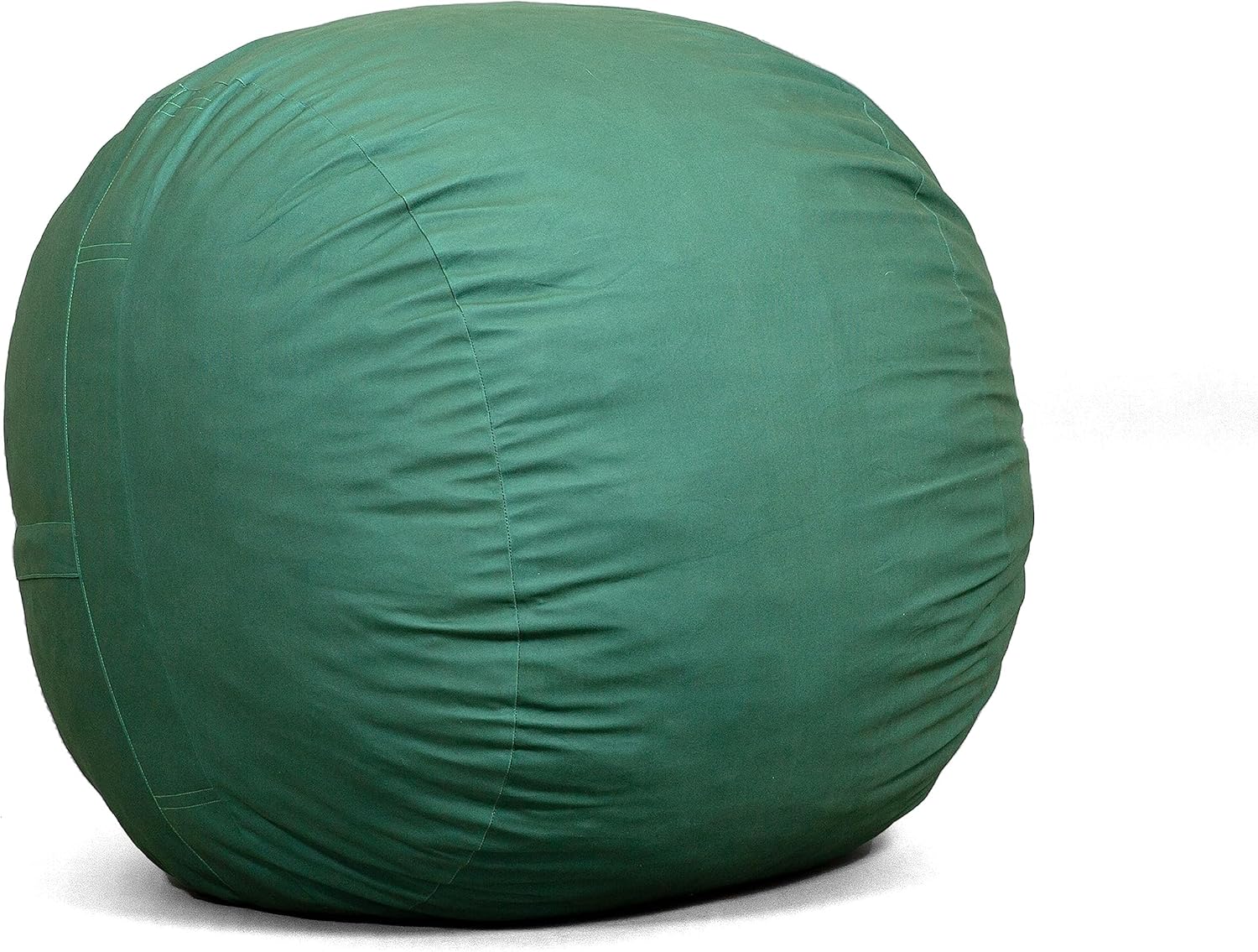 Big Joe Fuf Medium Foam Filled Bean Bag Chair with Removable Cover, Collegiate Green Lenox, Durable Woven Polyester, 3 feet Big Collegiate Green Fuf Medium