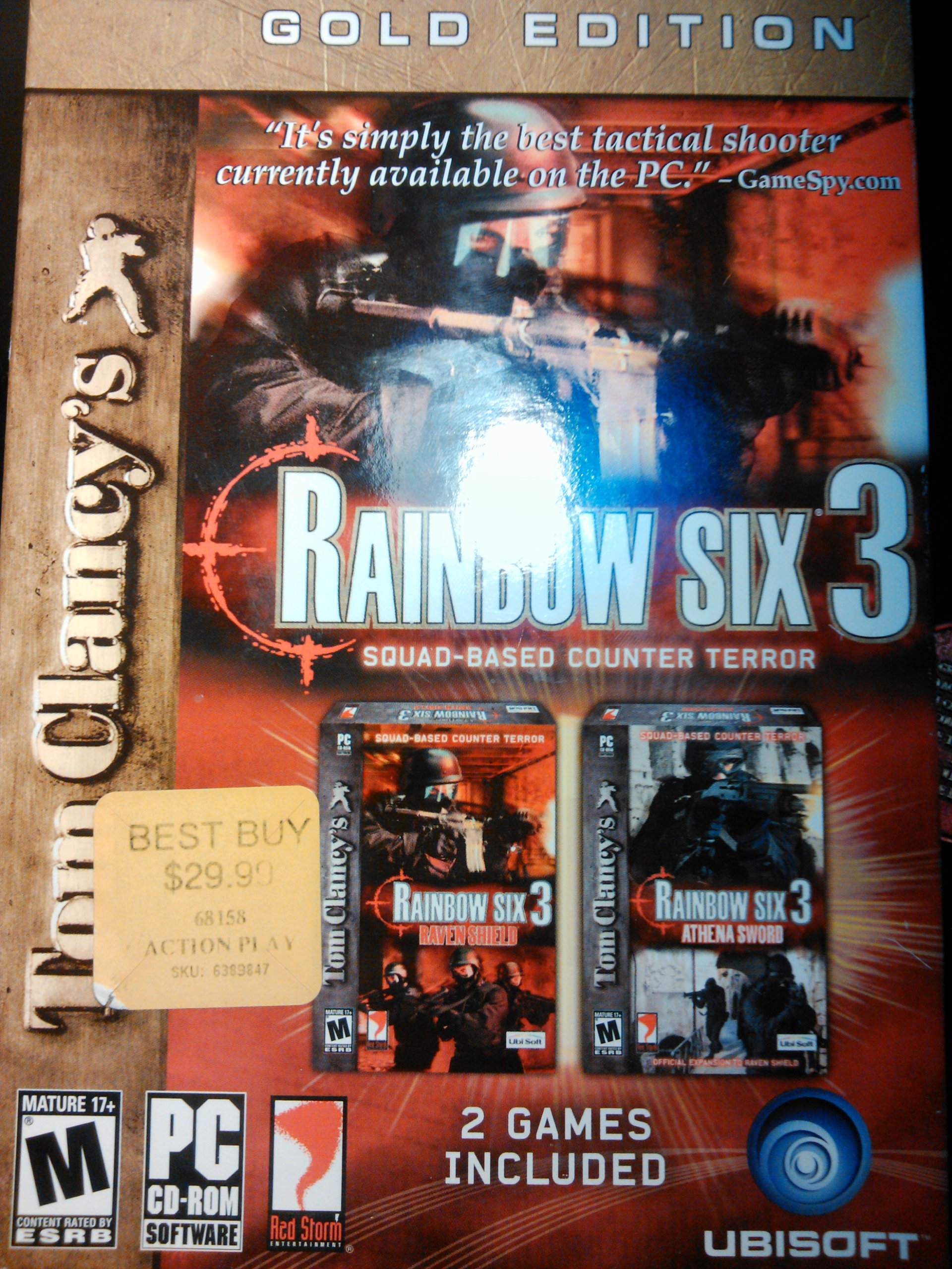 レインボーシックス3レイブンシールド(拡張パック)Athena Sword(英語版) Tom Clancy's Rainbow Six 3: Athena Sword - IGN