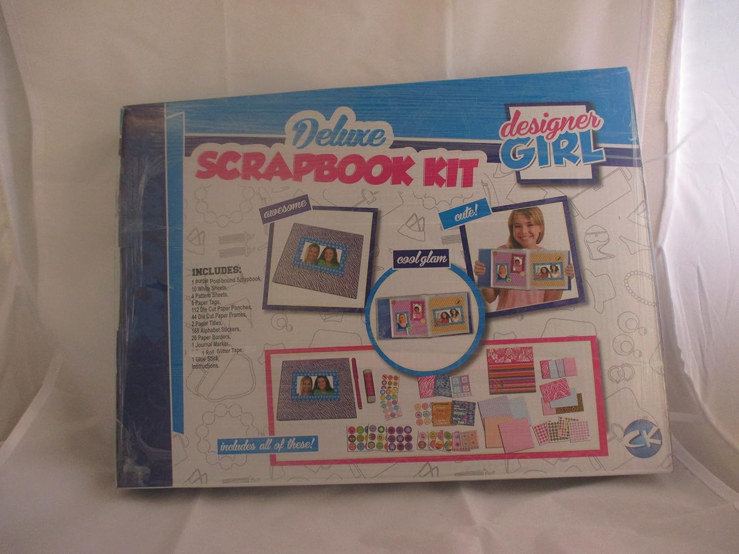 Deluxe Scrapbook Kit by Designer Girl CK : Toys & Games