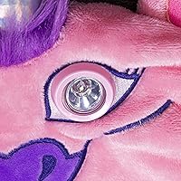 Vista 6 de Versión 2021 Bright Eyes Blanket - Manta súper suave para niños con luces LED - Manta con capucha, bata, manta cómoda, unicornio; manta cálida