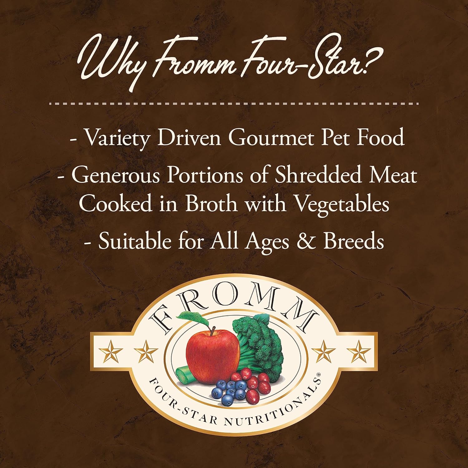 Fromm Four-Star Nutritionals Shredded Chicken in Gravy Entrée - Premium Wet Cat Food - Chicken Recipe - Case of (12) 5.5 oz Cans