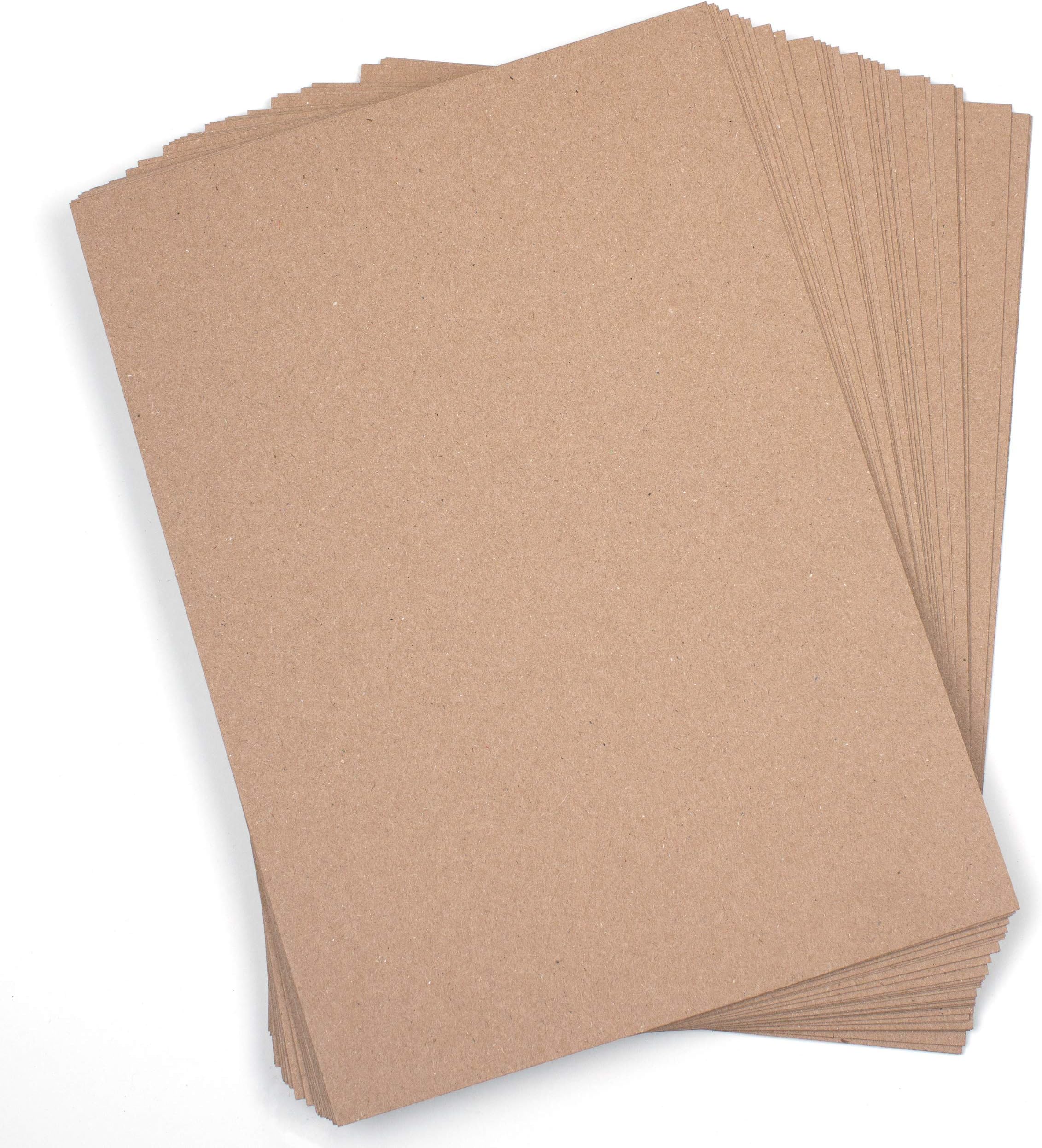 House of Card & Paper Brown Kraft Card 280gsm A4 x 50 Sheets