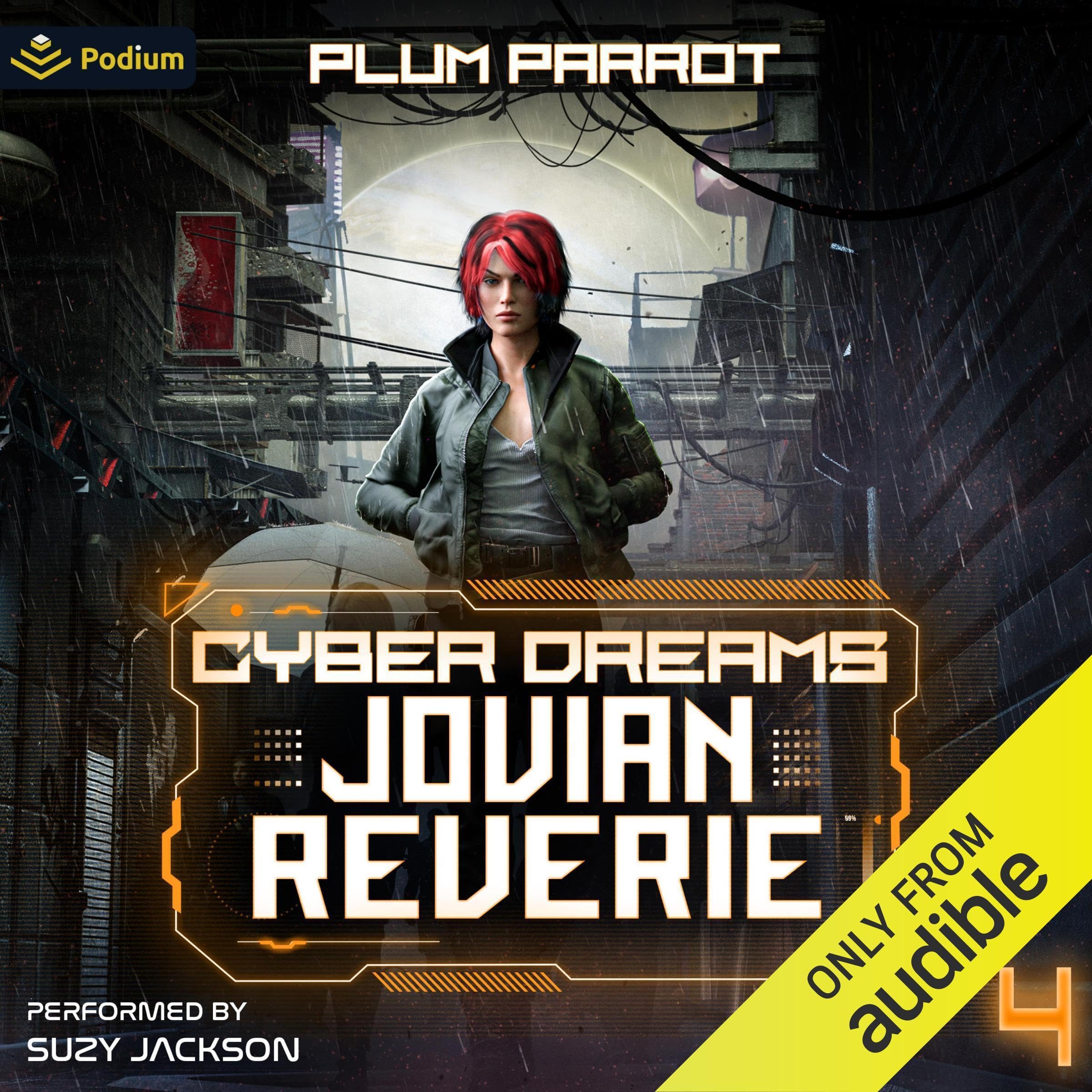 Cover art for Jovian Reverie: A Dystopian Sci-Fi Adventure