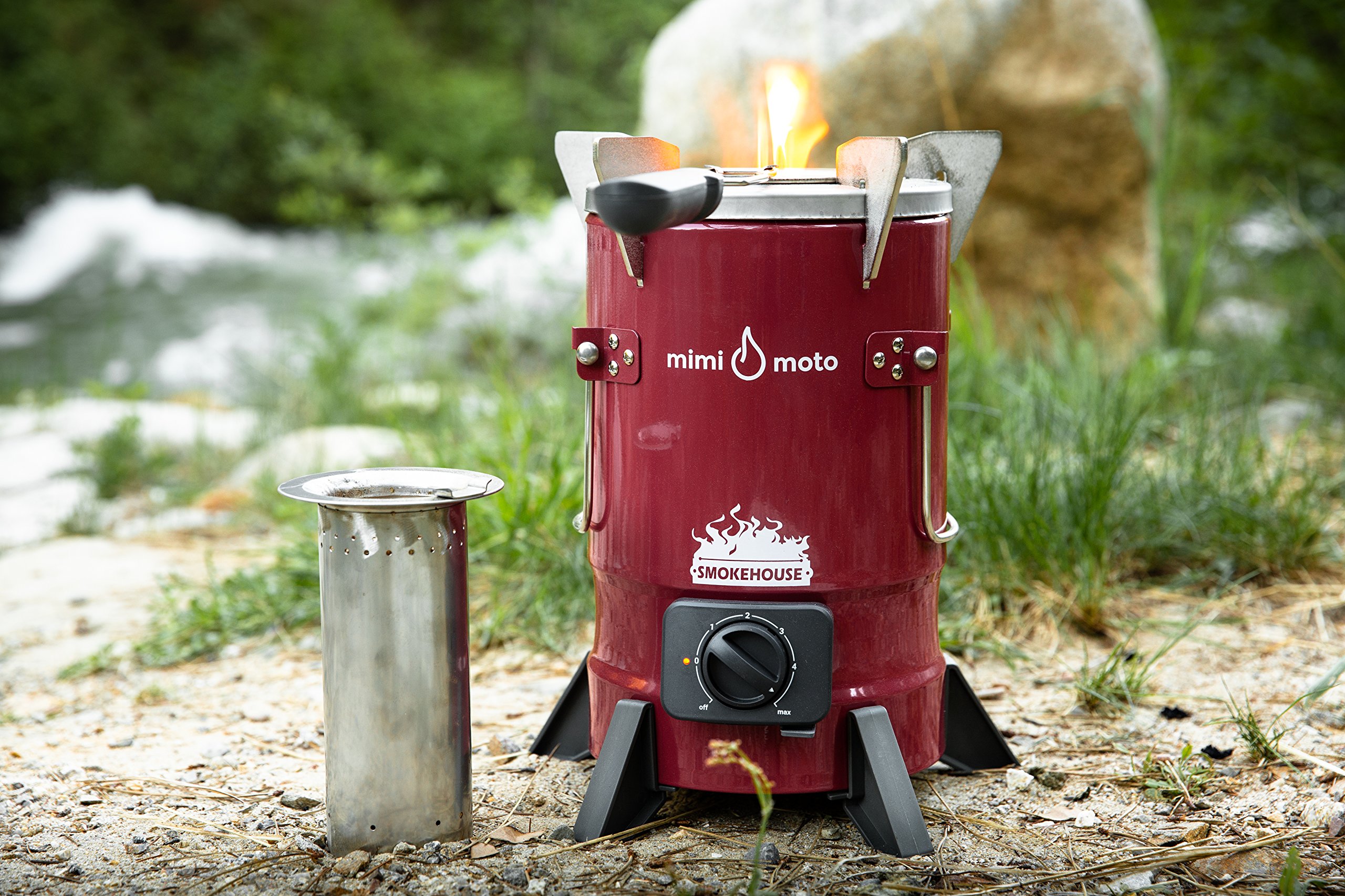 Smokehouse Mimi Moto, Ultimate Wood-Fired Cookstove for Cooking