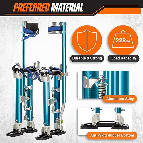 Miniatura 8 de Zancos de trabajo 1116 Pentagon Tools, Azul, 1