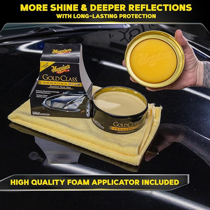 Meguiar's Gold Class Carnauba Plus Cera en Pasta 11 oz miniatura 4