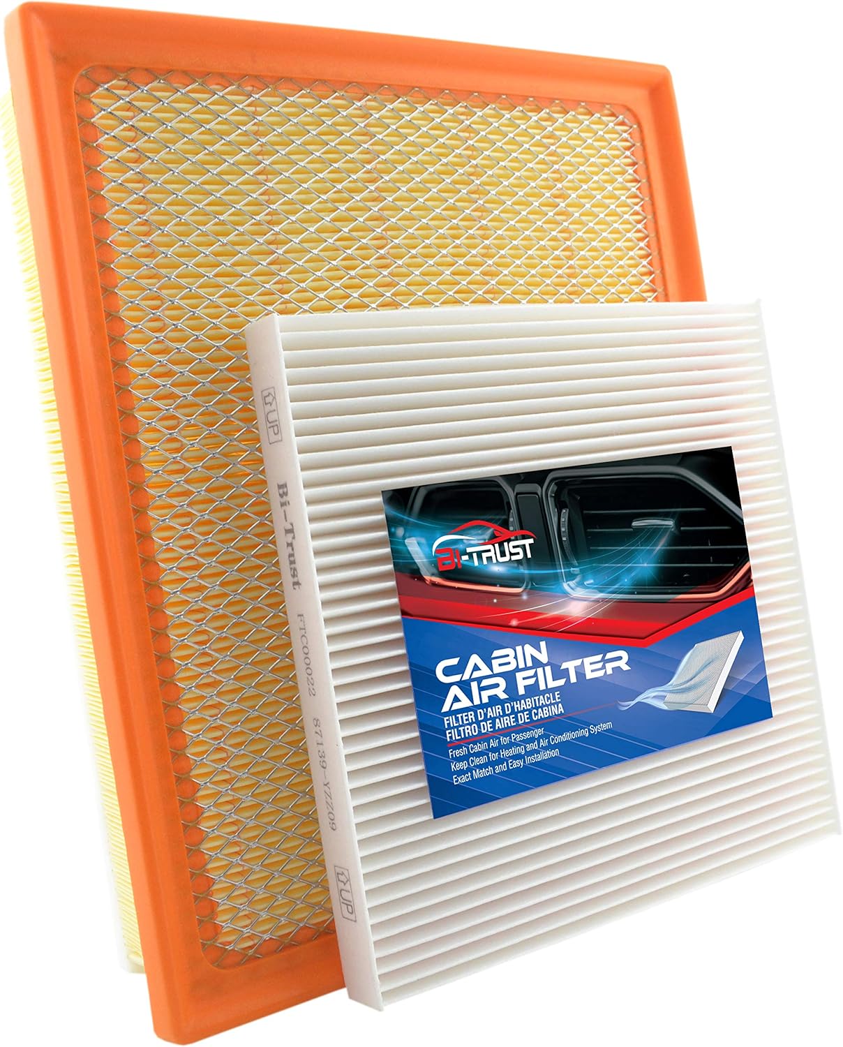 BiTrust Engine Cabin Air Filter,Replace Fram CA8612