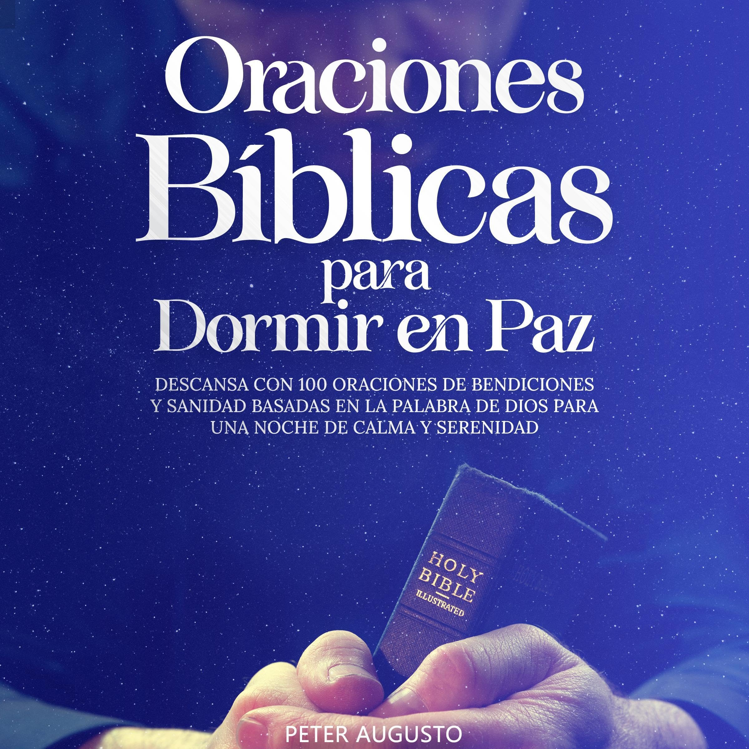 Cover art for Oraciones Bíblicas para Dormir en Paz [Biblical Prayers to Sleep in Peace]