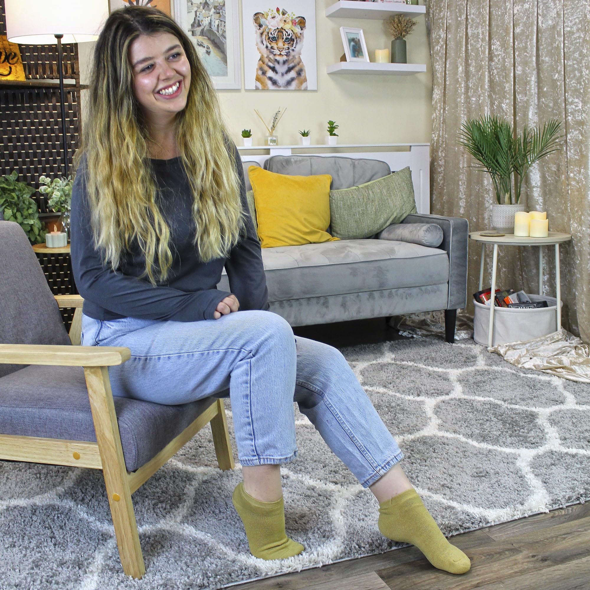 Sock Snob - Pack De 12 Pares De Calcetines Tobilleros Para Mujer, Gruesos Y Cálidos Para Invierno