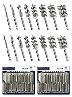 Vista 9 de [8 Tamaños_2 Juegos] Juego de Cepillos de Barrena, Cepillo de Alambre de Latón/Cobre para Taladro Eléctrico, Juego de Cepillos de Taladro, Cepillo