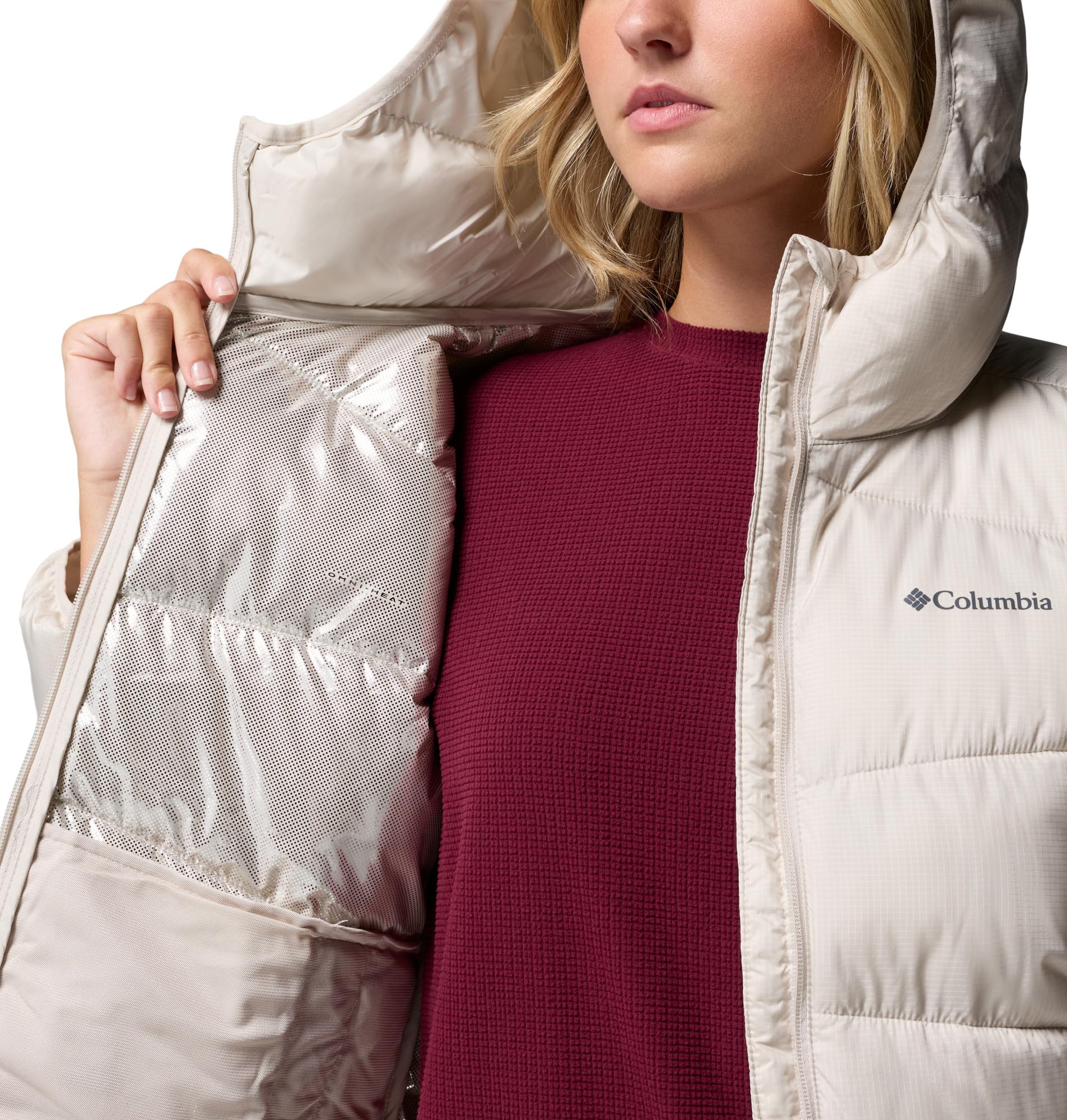 Columbia Damska kurtka puchowa z kapturem Fivemile Butte™ (1 szt.)