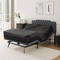 BedsPick Queen Adjustable Bed Frame with 12" Memory Foam Mattress, Headboard, Wireless Remote, Zero Gravity & 4 USB Ports