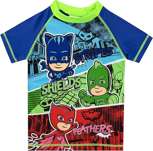 Vista 6 de PJ Masks Conjunto de natación de dos piezas para niño
