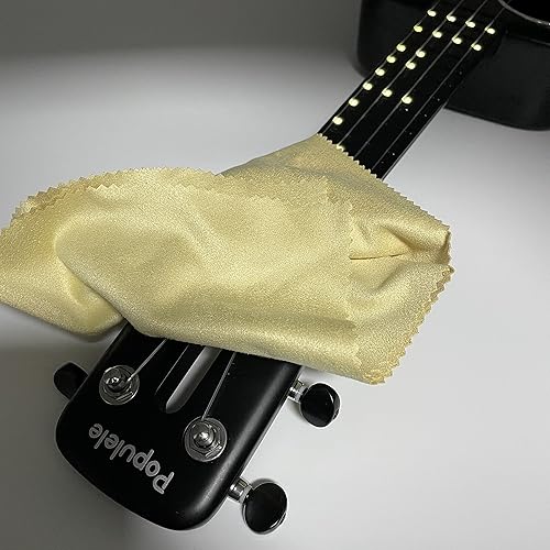 Vista 24 de AAwipes Paños de pulido de microfibra para instrumentos musicales (12 x 12 pulgadas, paquete de 12 unidades, sin logotipo, azul, amarillo, verde)