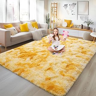 10 Yellow Hallway Ideas for Bright Cheerful Spaces 43 Soft Plush Shag Rug 5x7, Ultra Fluffy Rug for Living Room Bedroom, Non-S...