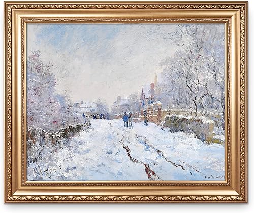 Miniatura 313 de A&T ARTWORK Antibes Seen from The Salis Gardens de Claude Monet Las Obras de Arte Clásico Mundial Reproducciones, Impresiones de Arte en Lienzo