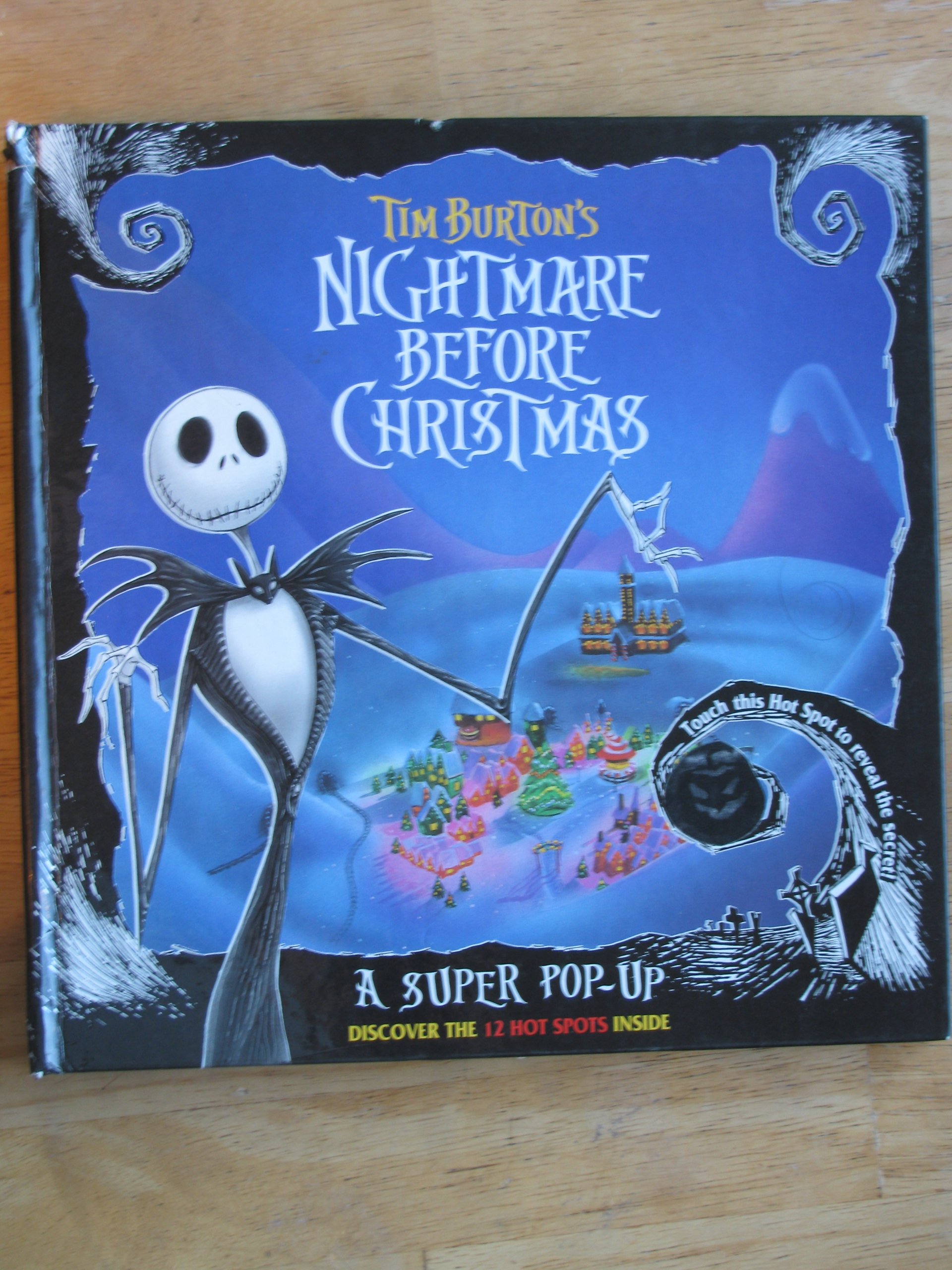 tim burton's nightmare before christmas: a super pop-up book