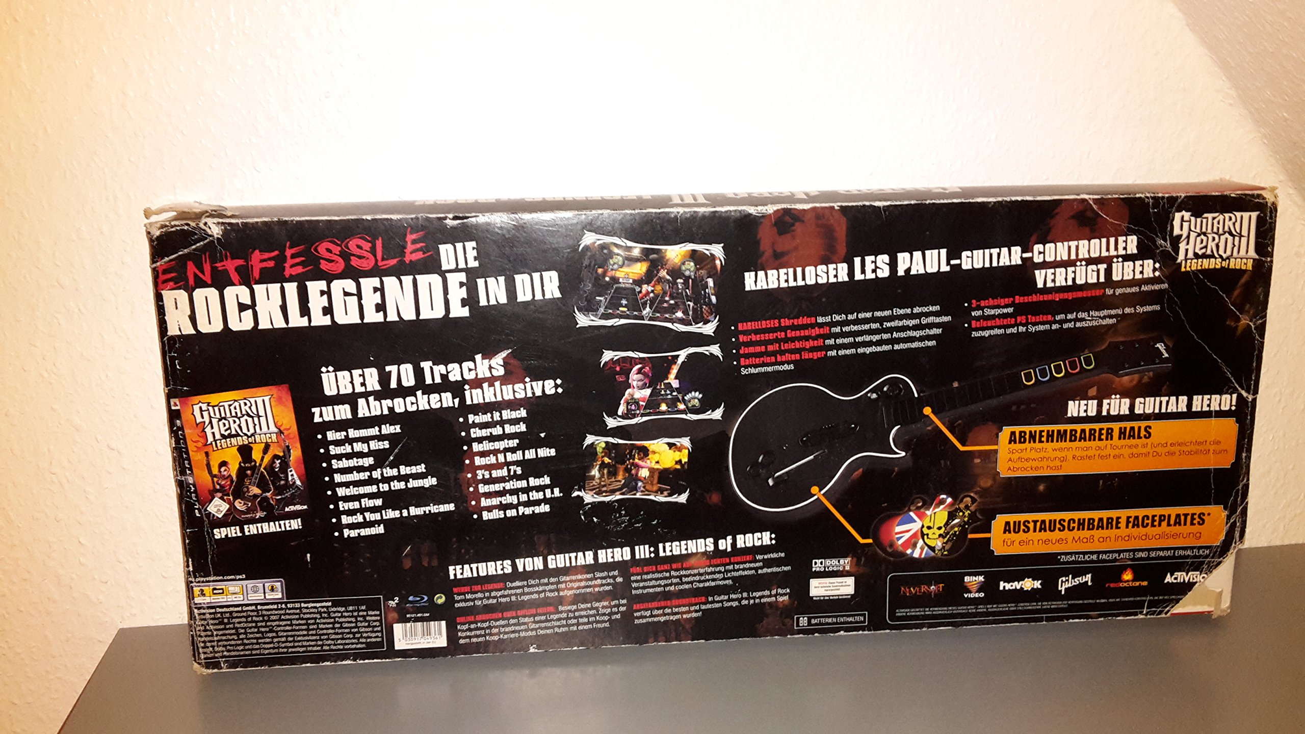 Guitar Hero III: Legends of Rock (PlayStation 3) | Köp på (722589937