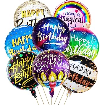 Fab Nation Christmas Balloons - 100 (Gold, Red, Green, White - 25 each) Metallic Balloons - XMAS COMBO OF 100 balloons