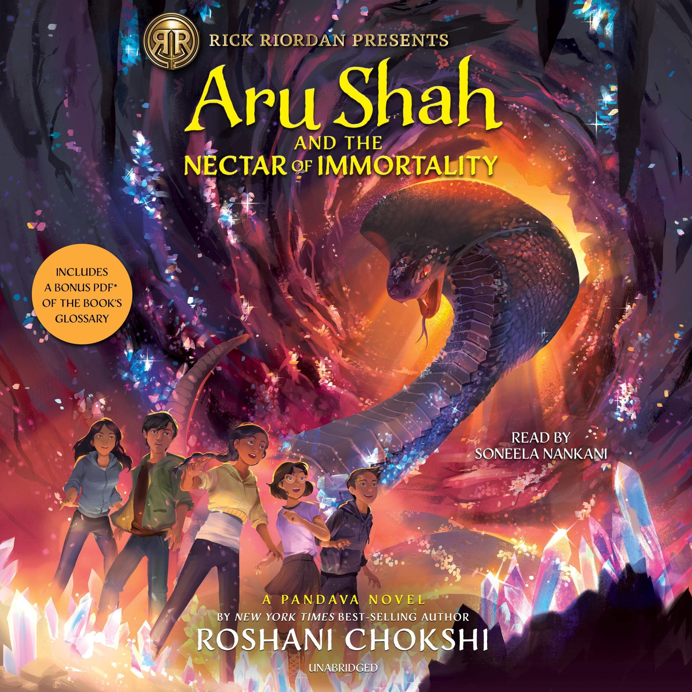 Cover art for Aru Shah and the Nectar of Immortality