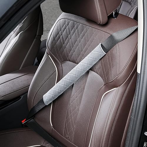 Vista 9 de Funda para cinturón de seguridad, accesorios de automóvil, almohadillas para cinturón de seguridad de automóvil, fundas para cinturón de seguridad