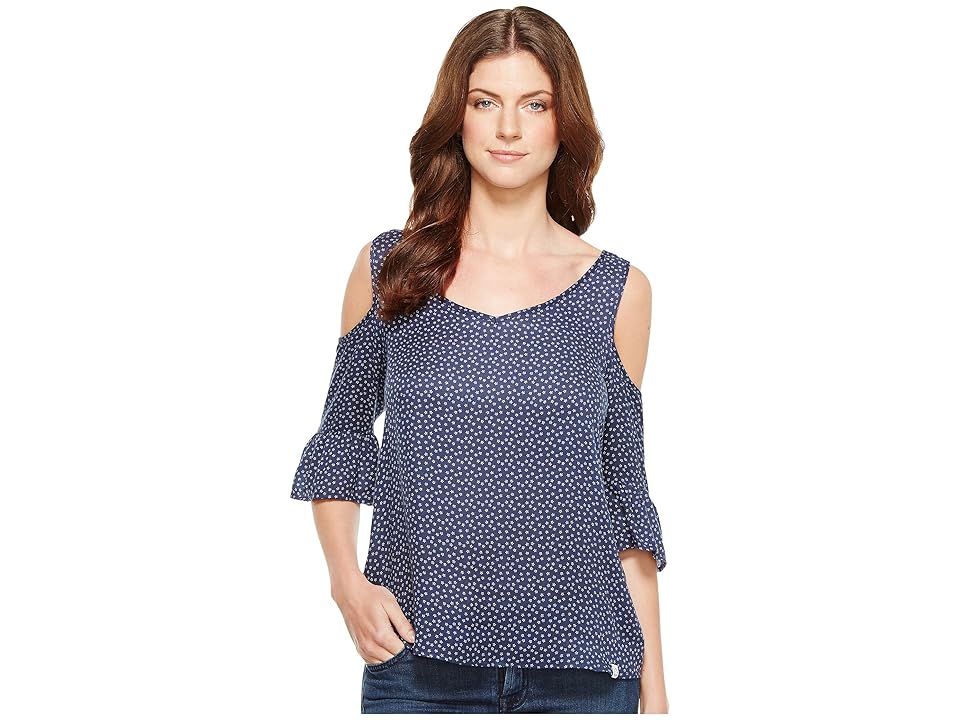 

U.S. POLO ASSN. Open Shoulder Blouse (Tribal Navy) Women's Blouse