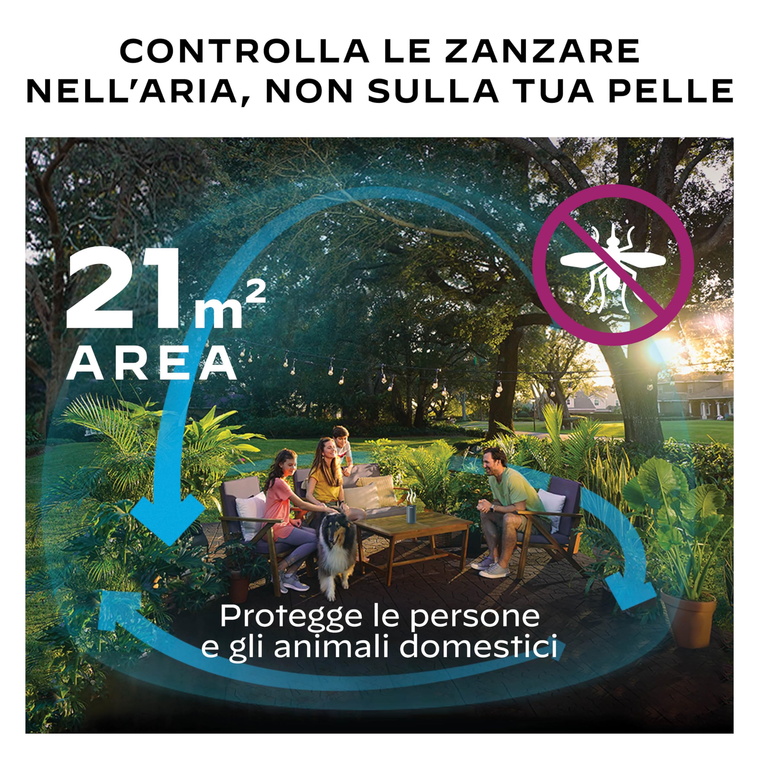 Thermacell Ricarica per Repellente Antizanzare, Protezione 21m², Inodore, Senza Spruzzi, Sicuro per Tutti, 48 Ore di Durata, 4 Cartucce + 12 Piastrine (Confezione da 2)
