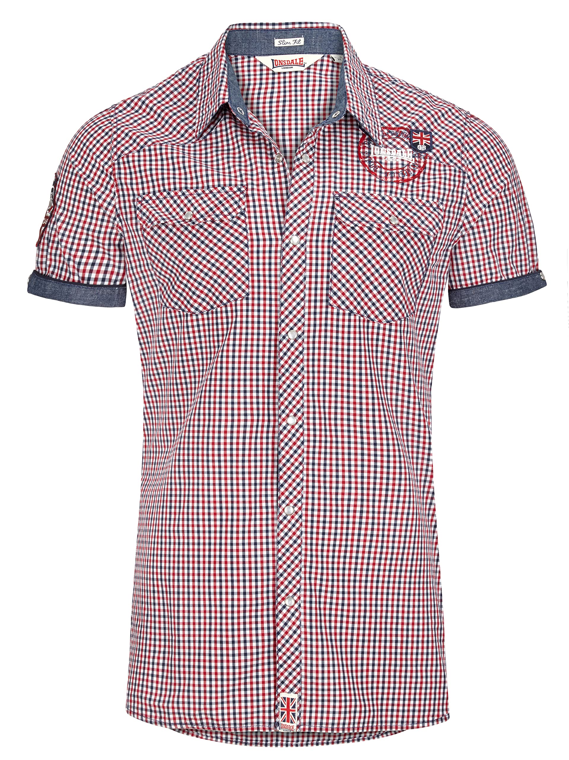 Lonsdale London Herren Hemd REIGATE