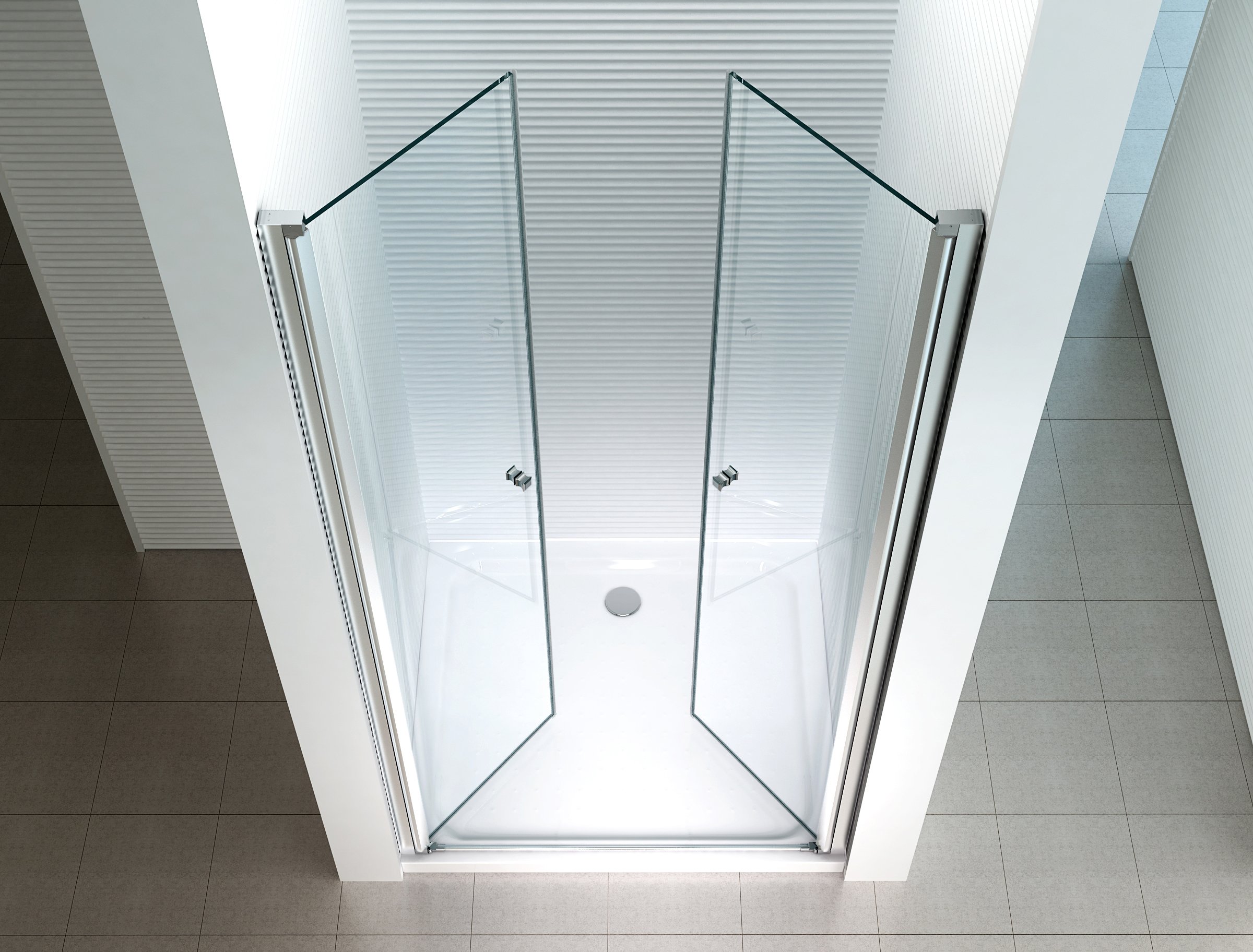 130x195cm [75-140cm Variantes] Port Pour Niche - Douche Porte