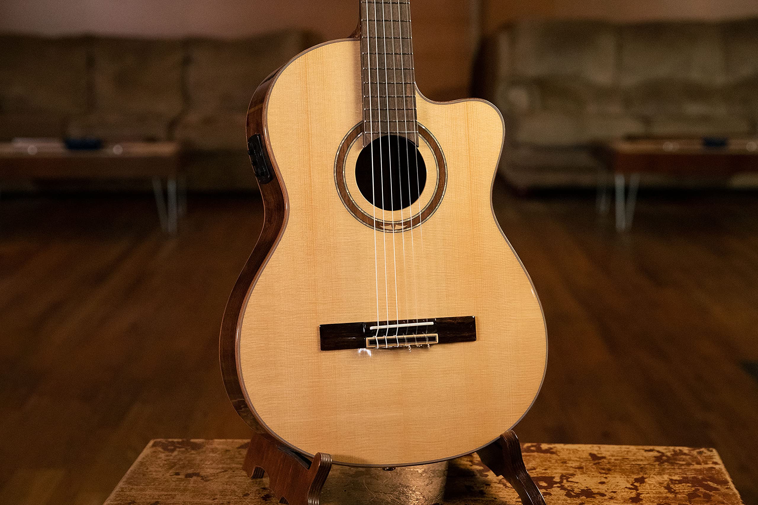 Ortega Classical Guitar Performer Series 4/4 Inclusive Custodia Manico Sottile - Natural (RCE158SN)