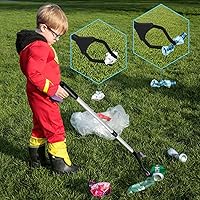 Vista 6 de Herramienta con pinza para agarrar y alcanzar objetos, de 32 pulgadas de largo, con punta magnética, para personas mayores, paquete de 2