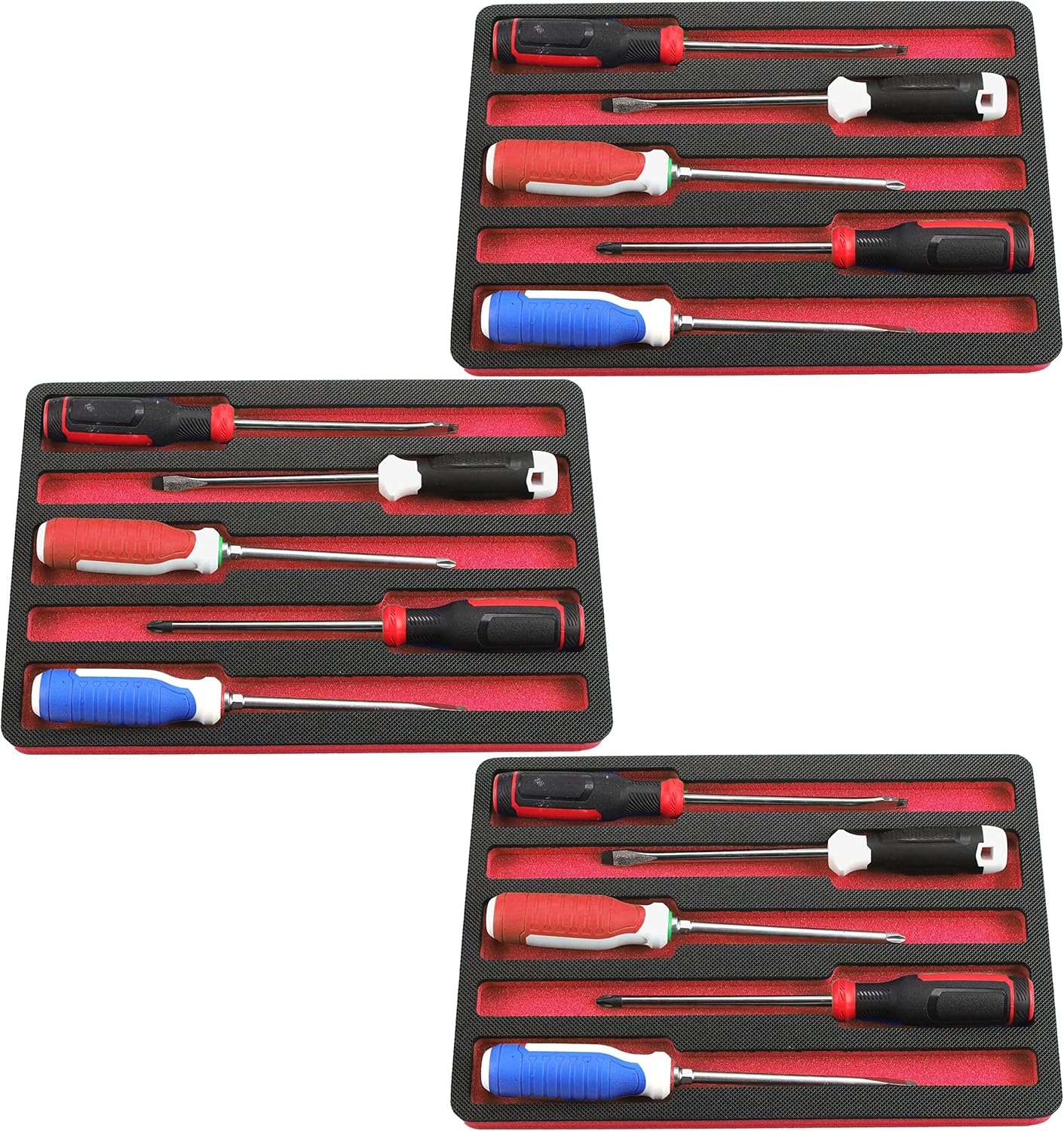 Polar Whale Tool Drawer Organizer 3Piece Screwdriver