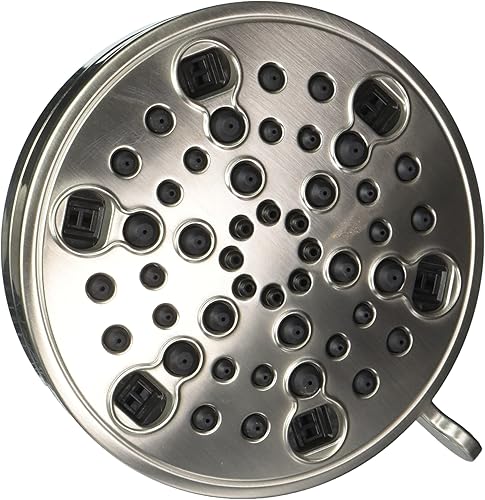 Miniatura 9 de Delta Faucet 52638-PN20-PK - Cabezal de ducha contemporáneo H2OKinetic de 5 ajustes, níquel pulido